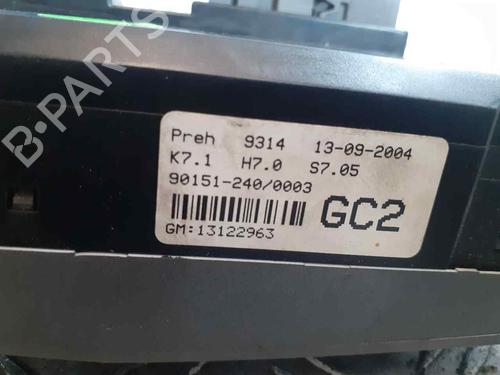 Climate control OPEL ASTRA H (A04) | BP12553313I5