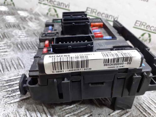 Fuse box CITROËN XSARA PICASSO (N68) 2.0 HDi | BP13902112E1