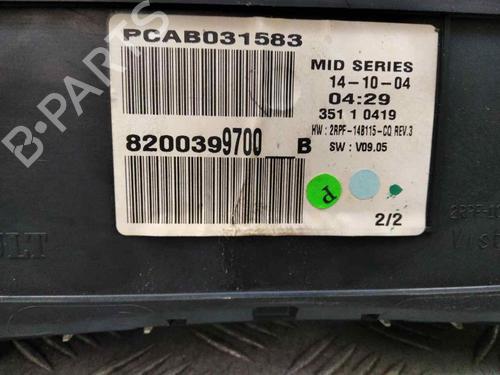 Instrument cluster RENAULT MEGANE II Saloon (LM0/1_) 1.5 dCi (LM02, LM13, LM2A) | BP19286709C47