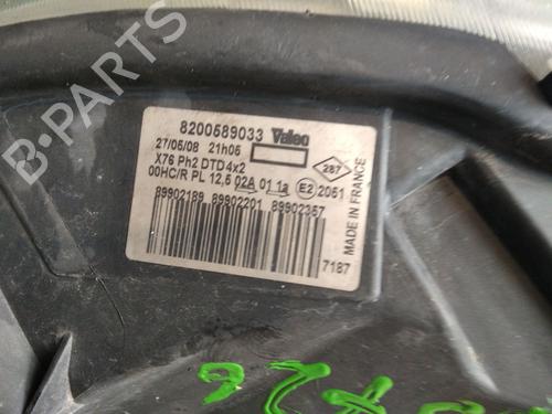 Right headlight RENAULT KANGOO (KC0/1_) 1.5 dCi | BP28808269C29