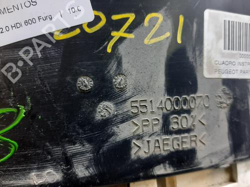 Instrument cluster CITROËN BERLINGO / BERLINGO FIRST Box Body/MPV (M_) 2.0 HDI 90 (MBRHY, MCRHY) | BP31027077C47