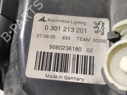 Left headlight PEUGEOT 407 SW (6E_, 6D_) | BP30644765C28