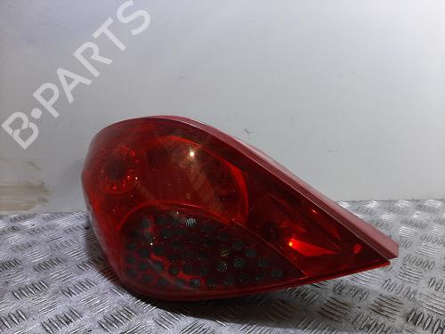 Used Left taillight PEUGEOT 207 (WA_, WC_) 1.4 16V (88 hp) 30733242