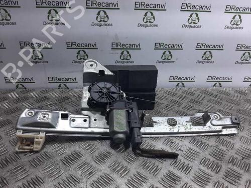 Rudehejsemekanisme venstre bagtil RENAULT MEGANE II (BM0/1_, CM0/1_) 1.6 16V (BM0C, CM0C) (113 hp) 6160592