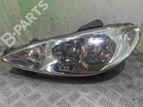 Used Left headlight Left headlight PEUGEOT 206 Hatchback (2A/C) [1998-2012] 10619724 10619724