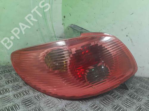 Used Left taillight PEUGEOT 206 Hatchback (2A/C) 1.4 HDi eco 70 (68 hp) 17673351