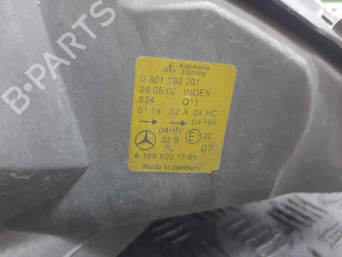 Left headlight MERCEDES-BENZ A-CLASS (W168) A 160 CDI (168.006) | BP15408827C28