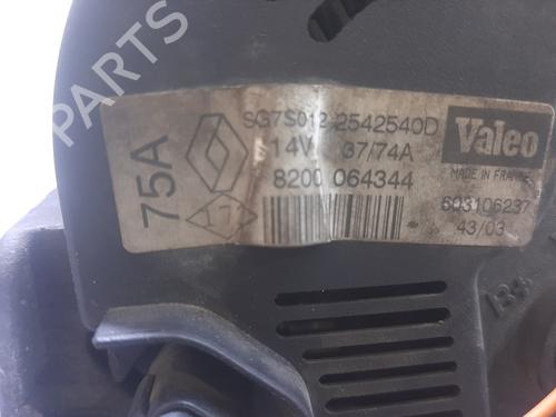Alternator RENAULT KANGOO (KC0/1_) 1.2 (KC0A, KC0K, KC0F, KC01) | BP38170164M7 - Image 3