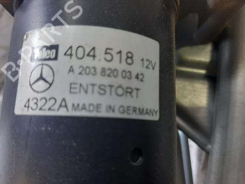Front wiper motor MERCEDES-BENZ CLK Convertible (A209) CLK 200 Kompressor (209.442) | BP18347008M29 