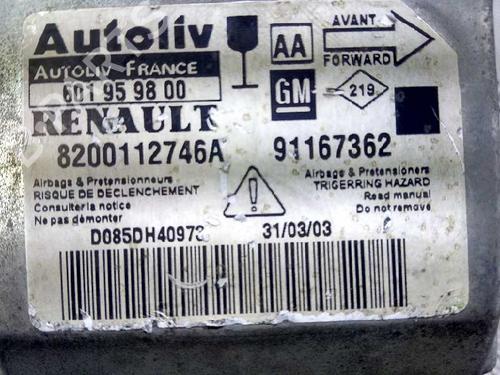 Used ECU airbags RENAULT TRAFIC II Van (FL) [2001-2025]  4535101