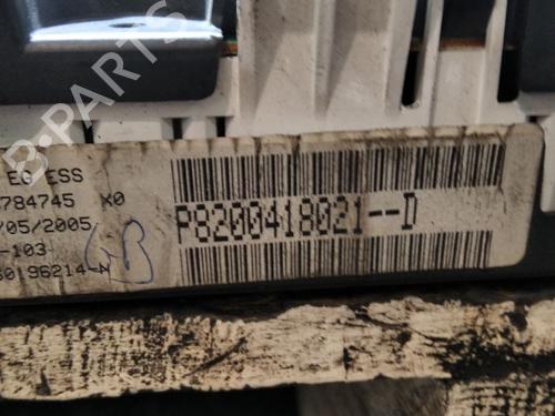 Instrument cluster RENAULT MODUS / GRAND MODUS (F/JP0_) 1.5 dCi (FP0D, JP0D) | BP29634825C47