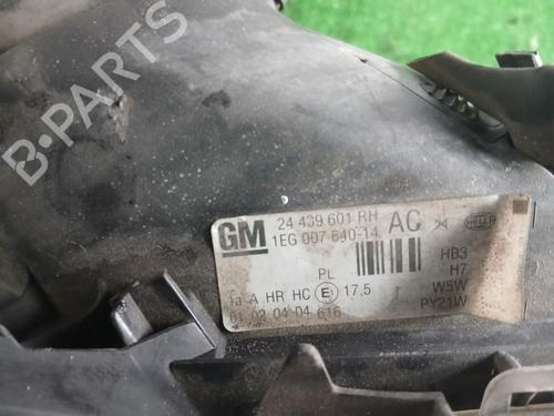 Right headlight OPEL ASTRA G Coupe (T98) 2.2 16V (F07) | BP32631902C29