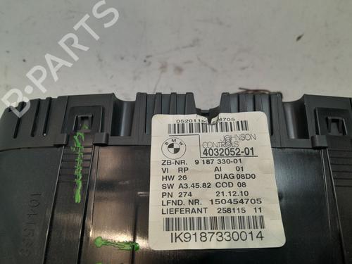 Kombinert Instrument Kombinert Instrument BMW 1 (E87) 118 d (143 hp) 36258960 36258960