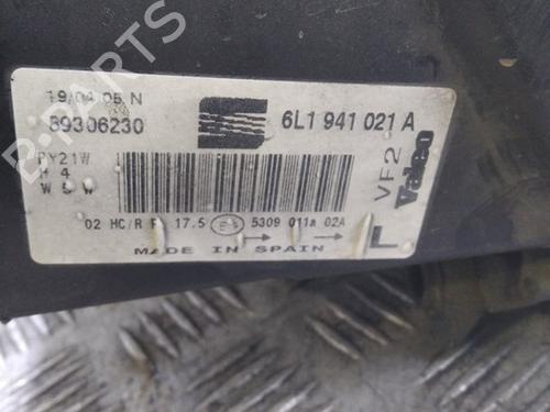 Used Left headlight SEAT IBIZA III (6L1) [2002-2009]  29427666