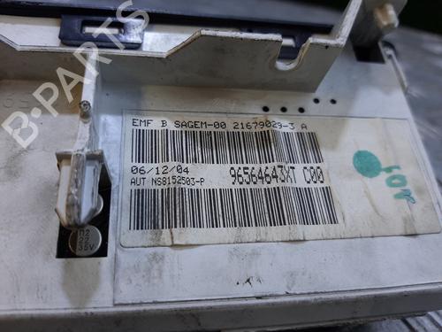 Multifunctionele display PEUGEOT 206 Hatchback (2A/C) 2.0 HDI 90 | BP26223280C48