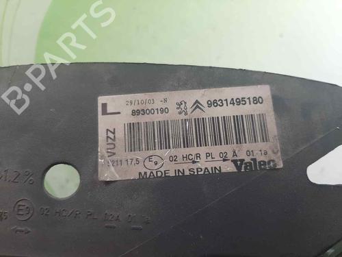 Left headlight CITROËN XSARA PICASSO (N68) 2.0 HDi | BP17145553C28