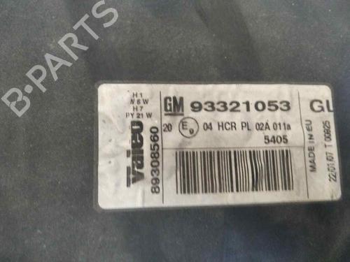 Højre forlygte OPEL MERIVA A MPV (X03) | BP18784270C29