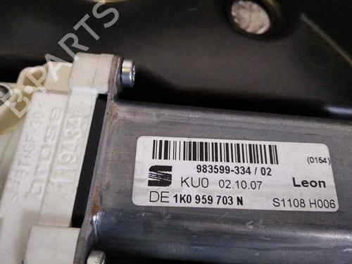 Rear left window mechanism SEAT LEON (1P1) | BP19136711C24