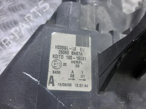 Left headlight NISSAN ALMERA II Hatchback (N16)  | BP32374901C28 