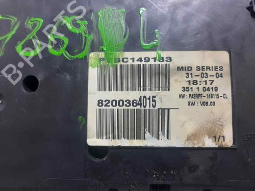 Instrument cluster RENAULT MEGANE II (BM0/1_, CM0/1_) | BP16315234C47