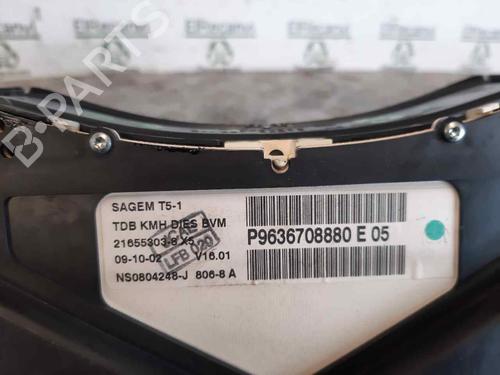 Instrument cluster PEUGEOT 307 Break (3E) 2.0 HDI 110 | BP13619736C47