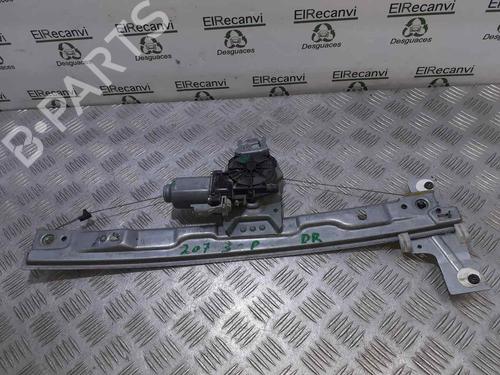 Used Front right window mechanism PEUGEOT 207 (WA_, WC_) 1.4 16V (95 hp) 9755937