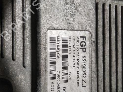 Engine control unit (ECU) OPEL CORSA C (X01) 1.3 CDTI (F08, F68) | BP33886086M57 - Image 3