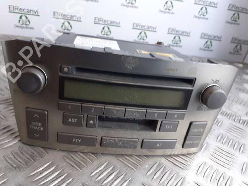 Used Radio Radio TOYOTA AVENSIS (_T25_) 2.0 D-4D (ADT250_, ADT250R) (126 hp) 6012224 6012224