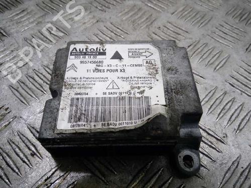 Airbag styreenhed CITROËN C5 II (RC_) 1.6 HDi (RC8HZB) (109 hp) 4536378