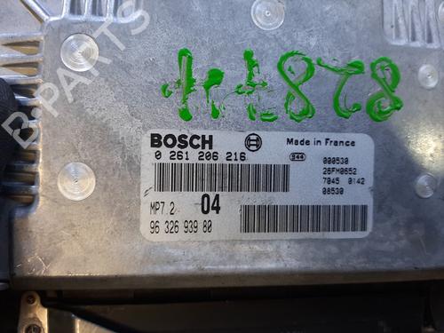 Engine control unit (ECU) PEUGEOT 206 Hatchback (2A/C) 1.6 i | BP26586871M57