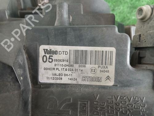 Right headlight CITROËN C1 (PM_, PN_) 1.0 | BP32372078C29