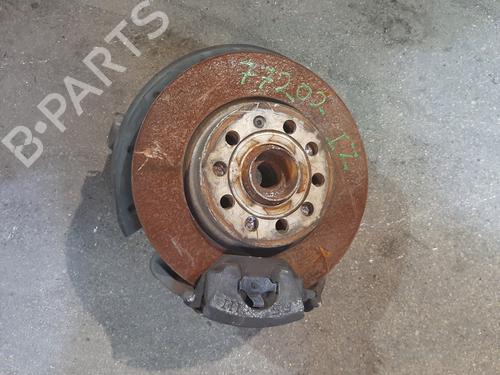 Used Left front steering knuckle VW GOLF VI (5K1) 1.6 TDI (105 hp) 29467034