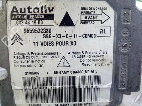 Used ECU airbags CITROËN C5 I (DC_) 2.0 HDi (DCRHZB, DCRHZE) (109 hp) 4535094