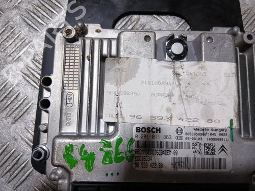 Engine control unit (ECU) CITROËN C4 I (LC_) | BP31648776M57