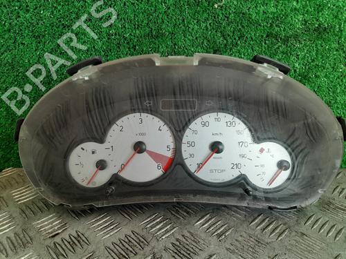 Used Instrument cluster PEUGEOT 206 SW (2E/K) 1.6 HDi 110 (109 hp) 24310916