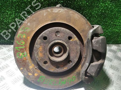 Used Right front steering knuckle Right front steering knuckle CITROËN BERLINGO / BERLINGO FIRST MPV (MF_, GJK_, GFK_) 1.4 i bivalent (MFKFW) (75 hp) 24955884 24955884