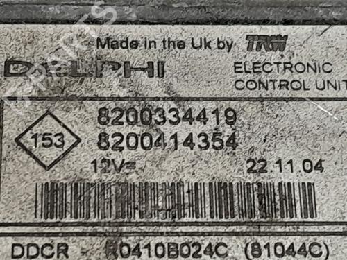 Engine control unit (ECU) RENAULT SCÉNIC II (JM0/1_) | BP26144324M57 - Image 3