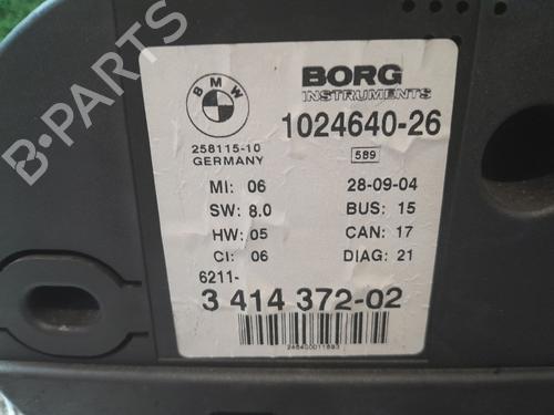 Instrument cluster BMW X3 (E83) 2.0 d | BP37262266C47 - Image 3