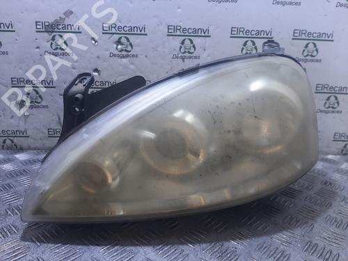 Used Left headlight OPEL CORSA C (X01) [2000-2009]  19642403