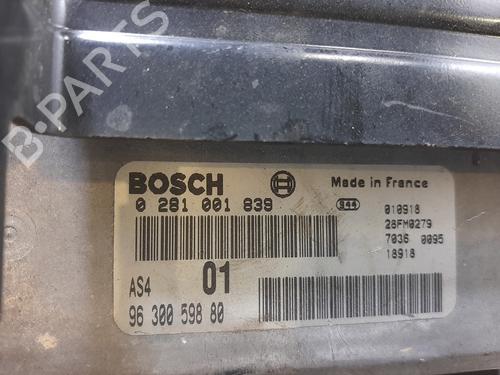 Engine control unit (ECU) CITROËN SAXO (S0, S1) 1.5 D | BP27818615M57