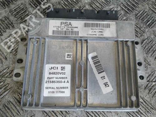 Engine control unit (ECU) PEUGEOT 1007 (KM_) | BP19085054M57