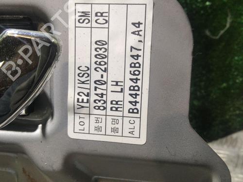 Used Rear left window mechanism HYUNDAI SANTA FÉ I (SM) 2.0 CRDi (113 hp) 29424517