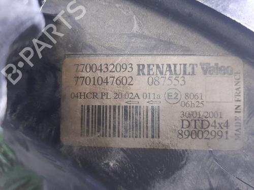 Højre forlygte RENAULT SCÉNIC I MPV (JA0/1_, FA0_) 1.9 dTi (JA1U) | BP23551254C29 
