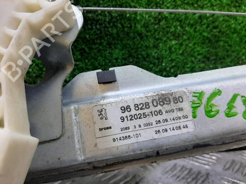 Front left window mechanism PEUGEOT 3008 I MPV (0U_) 1.6 VTi | BP26497312C22