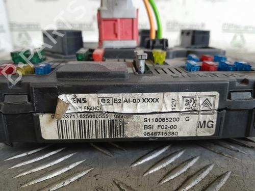 Used Fuse box CITROËN C3 I (FC_, FN_) [2002-2013]  19704636