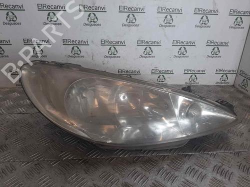 Used Right headlight PEUGEOT 206 Hatchback (2A/C) [1998-2012]  13574960
