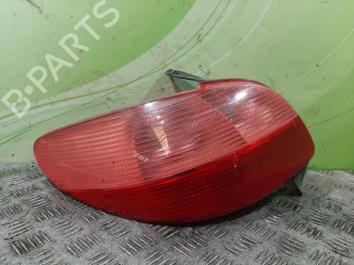 Used Left taillight PEUGEOT 206 Hatchback (2A/C) [1998-2012]  13484068