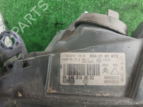Left headlight CITROËN C4 Coupe (LA_) 1.6 HDi | BP32423566C28 - Image 3