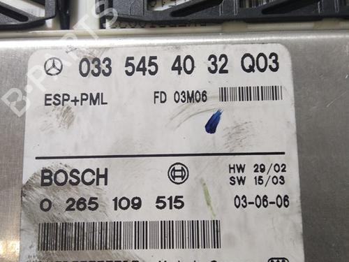 ESP ECU MERCEDES-BENZ E-CLASS (W211) E 320 4-matic (211.082) | BP30083017M58