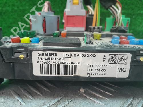 Fuse box CITROËN C3 I (FC_, FN_) 1.4 i Bivalent | BP21537707E1